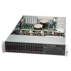 Mainstream SuperServer SYS-221P-C9R - 2U - Dual Intel Xeon Scalable Processors - up to 4TB memory - 16x SATA (8x SAS) - Broadcom 3908 - 2x 1Gb/s RJ45 - 1200W Redundant
