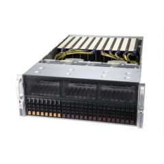 GPU SuperServer SYS-420GP-TNR - 4U - Dual Intel Xeon Scalable Processors - up to 8TB memory - 16x SATA + 8x NVMe - 2x 1Gb/s RJ45 - up to 8x GPU - 2000W (2 + 2) Redundant