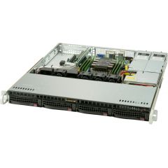 SuperServer SYS-5019P-MR - 1U - Single Intel Xeon Scalable Processors - up to 1.5TB memory - 4x SATA - 2x 1Gb/s RJ45 - 400W Redundant