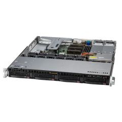 UP SuperServer SYS-510T-MR - 1U - Single Intel Xeon E-2300 Processors - up to 128GB memory - 4x SATA - 2x 1Gb/s RJ45 - 400W Redundant