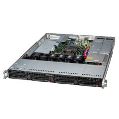 UP SuperServer SYS-511E-WR - 1U - Single Intel Xeon Scalable Processors - up to 2TB memory - 4x SATA - 2x 1Gb/s RJ45 - 860W Redundant