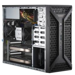 UP Workstation SYS-531A-I - tower - Single Intel Xeon W-2400 Processors - up to 1TB memory - fixed 4x SATA - 1Gb/s and 10Gb/s RJ45 - 2x Grpahics card - 1200W