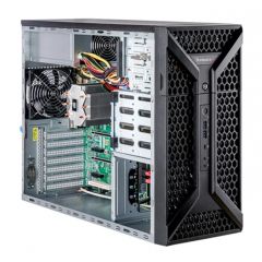 UP Workstation SYS-531A-IL - tower - Single Intel Core Processors - up to 128GB memory - fixed 4x SATA - 1Gb/s and 2.5Gb/s RJ45 - 1x Grpahics card - 668W