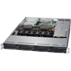 WIO SuperServer SYS-6019P-WTR - 1U - Dual Intel Xeon Scalable Processors - up to 3TB memory - 4x SATA/SAS - 2x 1Gb/s RJ45 - 1x GPU - 750W Redundant