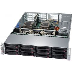 WIO SuperServer SYS-6029P-WTRT - 2U - Dual Intel Xeon Scalable Processors - up to 3TB memory - 12x SATA/SAS - 2x 10Gb/s RJ45 - 1000W Redundant