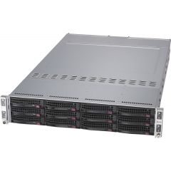 Twin SuperServer SYS-6029TR-HTR - 2U - 4 nodes - Dual Intel Xeon Scalable Processors - up to 2TB memory - 3x SATA - 1600W Redundant