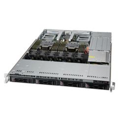 CloudDC SuperServer SYS-610C-TR - 1U - Dual Intel Xeon Scalable Processors - up to 4TB memory - 4x SATA - 860W Redundant
