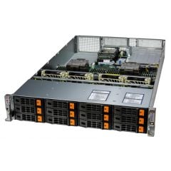 Hyper SuperServer SYS-621H-TN12R - 2U - Dual Intel Xeon Scalable Processors - up to 8TB memory - 12x NVMe/SATA - 1200W Redundant