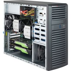 SuperWorkstation SYS-7039A-I - tower - Dual Intel Xeon Scalable Processors - up to 4TB memory - fixed 4x SATA/SAS (2x NVMe) - 2x 1Gb/s RJ45 - up to 2x Grpahics card - 1200W