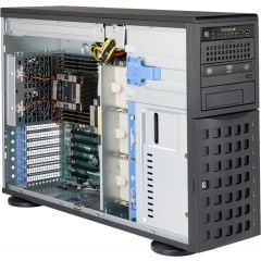 SuperServer SYS-7049P-TR - tower - Dual Intel Xeon Scalable Processors - up to 4TB memory - 8x SATA/SAS - 2x 1Gb/s RJ45 - 1280W Redundant