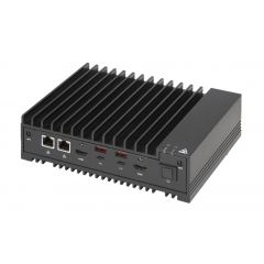 IoT SuperServer SYS-E100-13AD-C - compact - Intel Celeron 7305E Processor - up to 64GB memory - 1x M.2 NVMe/SATA - 2x 2.5Gb/s RJ45 - 84W DC adapter