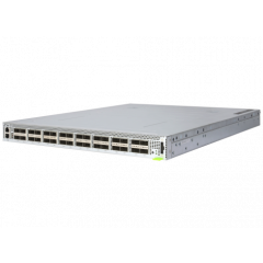 Edgecore DCS800 Data Center Switch Wedge 100BF-32X Intel Tofino 32D based 100GbE 1U Programmable switch with ONIE, 32 QSFP28 ports, 2 power supplies (AC), Intel Pentium D-1517 CPU, C2P airflow