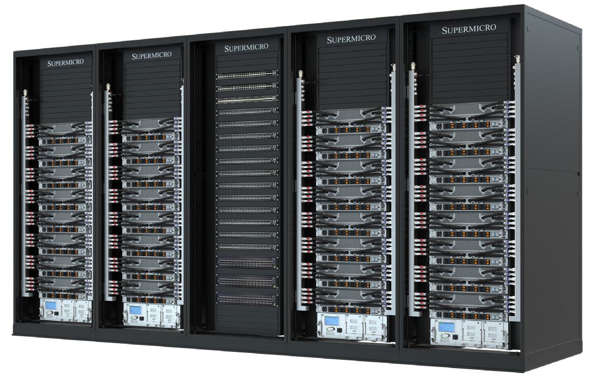 Liquid-cooled AI SuperCluster